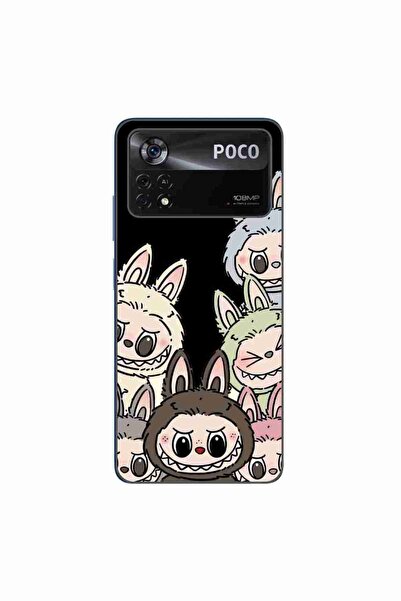 OEM Husa compatibila cu Xiaomi Poco X4 Pro Silicon Gel Tpu Model Labubu Patte...