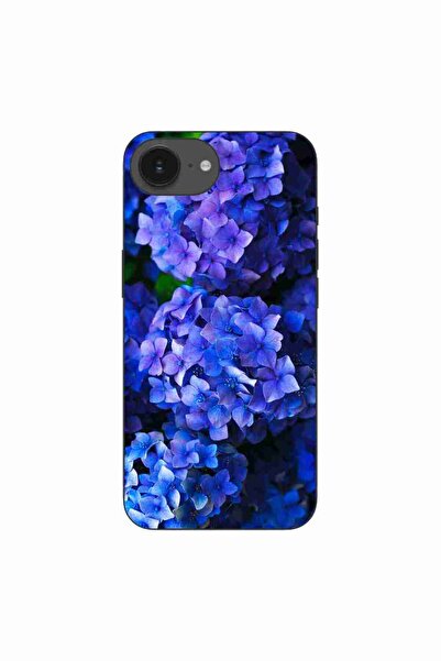 OEM Husa compatibila cu Apple iPhone 16e Silicon Gel Tpu Model Hortensii