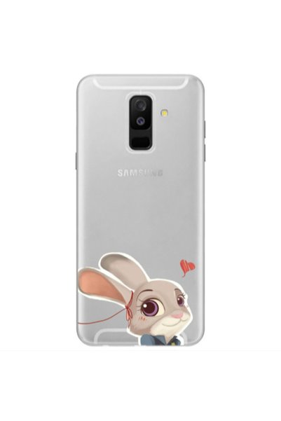 Other Samsung A6 Plus Valentines 16 Transparent Silicone TPU Θήκη
