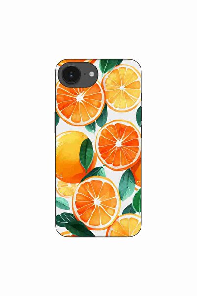 OEM Husa compatibila cu Apple iPhone 16e Silicon Gel Tpu Model Oranges
