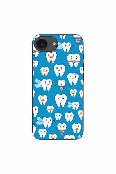 OEM Husa compatibila cu Apple iPhone 16e Silicon Gel Tpu Model Dentist Pattern