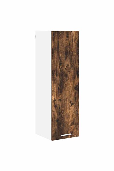 vidaxl Wall cabinet Smoked oak 30 x 31 x 100 cm Composite wood