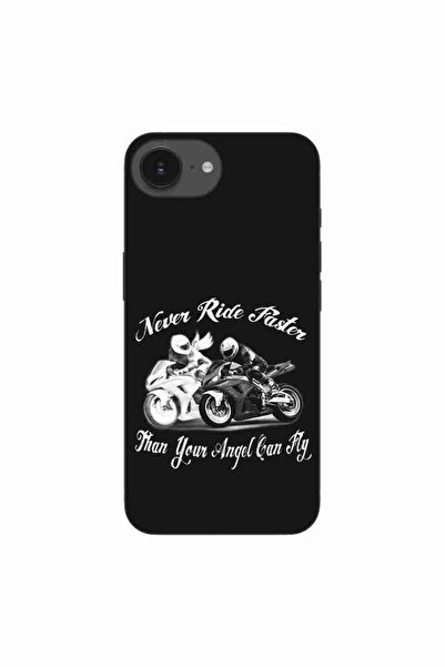 OEM Case compatible with Apple iPhone 16e Silicone Gel Tpu Model Never Ride F...