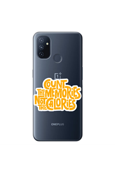 Other Oneplus Nord 100 Count the memories not the calories Transparent Silico...