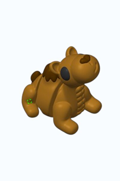 Hareketli Eklemli 3D Baskı Anahtarlık