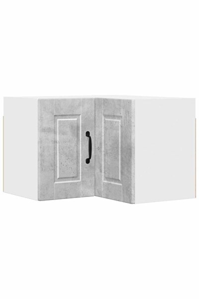 vidaxl Kitchen Cabinet Concrete Grey 57 x 57 x 40 cm Composite Wood