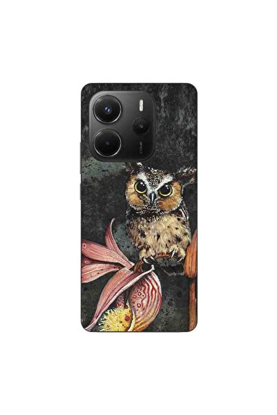 OEM Husa compatibila cu Xiaomi Redmi Note 14 4G Silicon Gel Tpu Model Owl Pai...