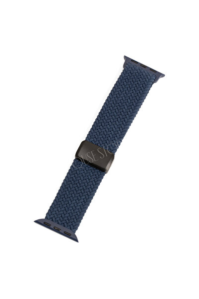 Quse Manyetik Örgü Apple Watch Kordonu Series 10/11 42mm & 41mm-40mm-38mm ile...