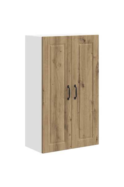 vidaxl Dulap de bucătărie cu raft Stejar Artizanal 60 x 31 x 100 cm