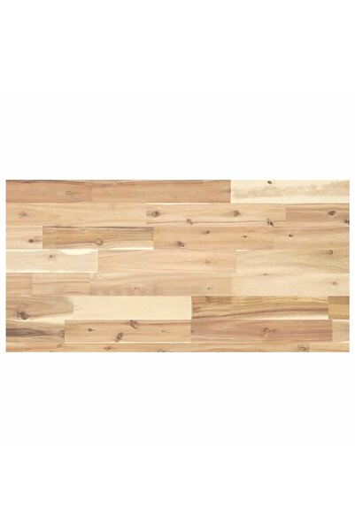 vidaxl Raft plutitor, 100x40x4 cm, lemn masiv de acacia netratat