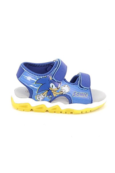 SEGA Παιδικό Πέδιλο για Αγόρι Sonic Με Φωτάκια Χρώματος Μπλε SC001315