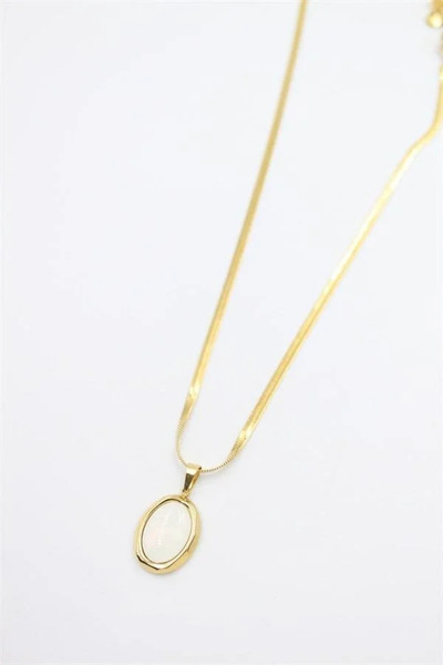 Marsilyan Nvdn- Ieg - Necklace - Gold Iegrs-Nvdn1