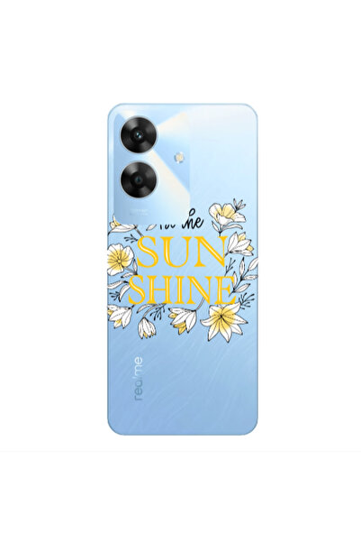 Other Realme Note 60 Sun Shine Transparent Silicone TPU Θήκη