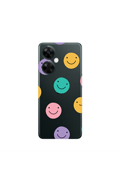 Other Oneplus Nord CE 3 Lite 5G Colorful smiles Transparent Silicone TPU Θήκη