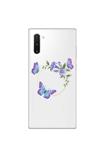 Other Samsung Note 10 Plus Butterfly on the ring Transparent Silicone TPU Θήκη