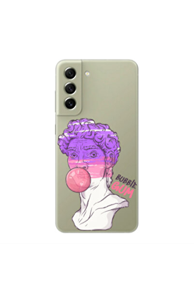 Other Samsung S21 FE Pin Bubble Transparent Silicone TPU Θήκη
