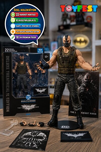 TOYFEST Bane DC Multiverse McFarlane Toys The Dark Knight Rises Deluxe Action...