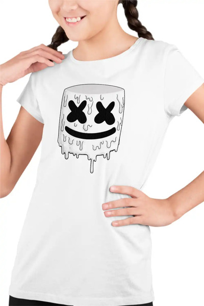 OEM Tricou Copii Fete Marshmello Melting