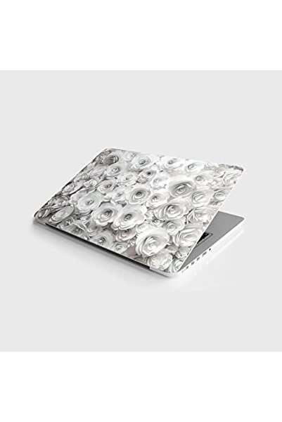 Yıldızan Terra Organik Laptop Notebook Pc Covering Sticker 3D Metal Flower Te...