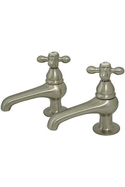 Yıldızan Terra Organik Ks3208Ax Restoration Sink Faucet, Brushed Nickel, 3.88...