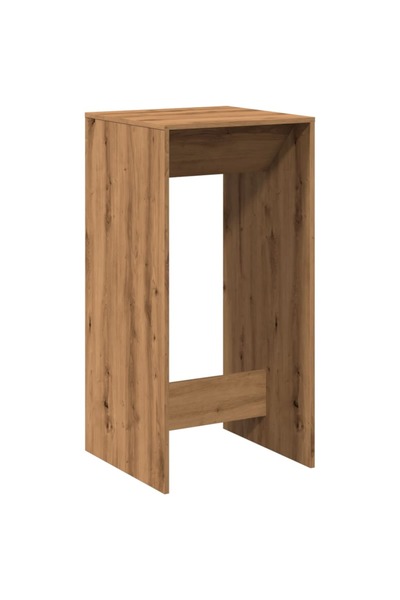 vidaxl Masă de bar, stejar artizanal, 51x50x103,5 cm, lemn prelucrat