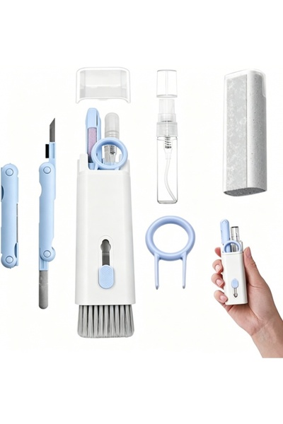 Jasper Mall 7-in-1 Electronic Cleaning Brush Set for Keyboards Headphones Sma...