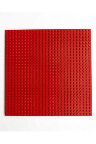OyuncaklarÜlkesi Lego Compatible Block Bricks Classic Red 28X28 Floor Base Pl...