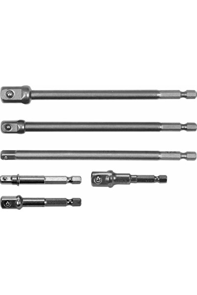 yato Set 6 adaptoare YT-04629, HEX, Crom Vanadiu