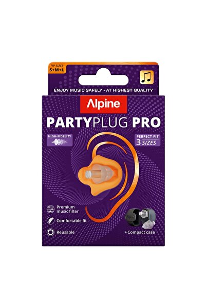 Alpine Професионални музикални филтриращи тапи за уши за фестивали и концерти...