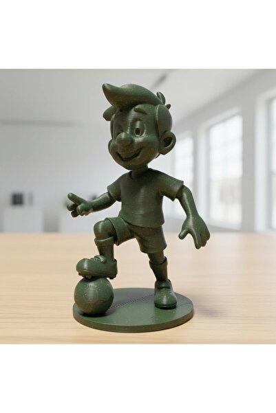 OEM Figurină Decorativă Jucător Fotbal, Stil Desen Animat, 8cm