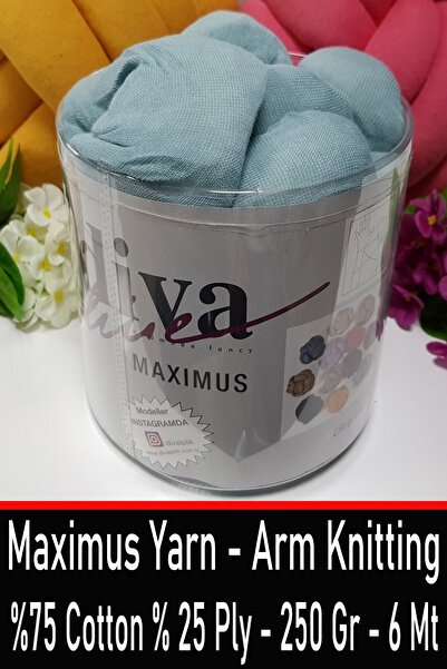 Diva İplik Arm Knit Giant Yarn -250 Grams-6 Mt - Color - 6347