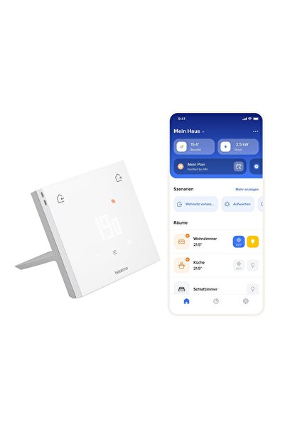 Netatmo Bireysel kazanlar için ORİJİNAL Akıllı Termostat - kurulum paketi, ka...