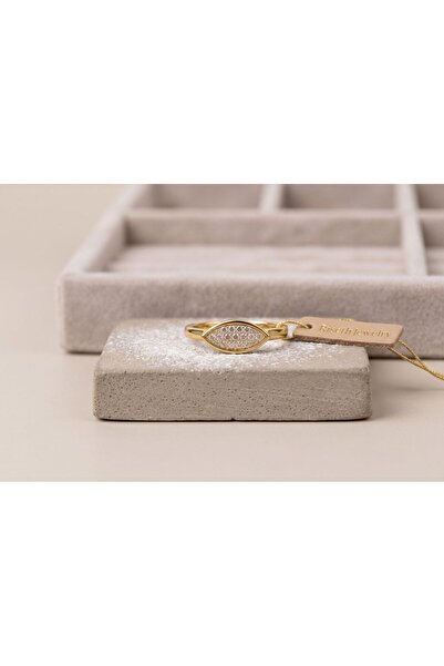 Riseth Jewelry Heart Eye Ring- Gold