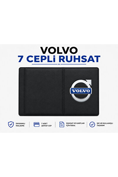 EP GARAJ OTOMOTİV حافظة ترخيص فولفو بـ 7 جيوب
