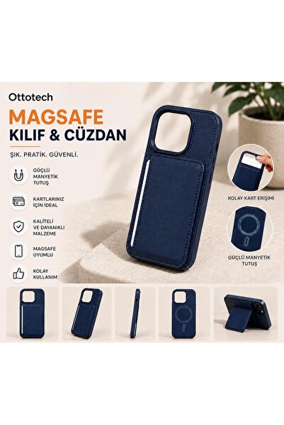 OTTO TECH MAGSAFE KILIFLI CÜZDAN İPHONE 17 PRO MAX