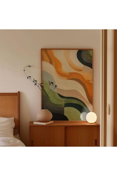 woodhomeworks Tablou abstract retro One Piece Hall vrynt