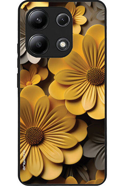Other Θήκη Sonique Σειράς 3D Λουλουδιών για Xiaomi Redmi Note 13 4G Κίτρινο
