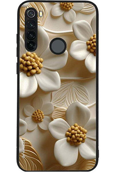 Other Θήκη Sonique Σειράς 3D Λουλουδιών για Xiaomi Redmi Note 8T Λευκή