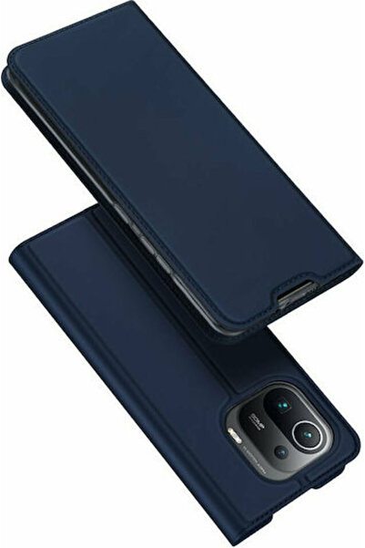 Dux Ducis Skin Pro Book Συνθετικό Δέρμα Μπλε (Xiaomi Mi 11 Ultra)