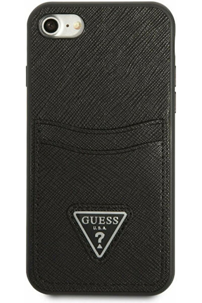 Guess Saffiano Διπλή Θήκη Καρτών Πίσω Κάλυψης από Συνθετικό Δέρμα με Υποδοχή ...