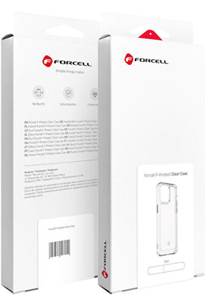 Forcell Πλαστικό Διαφανές Πίσω Κάλυμμα (Redmi Note 13 Pro 4G / Poco M6 Pro 4G)