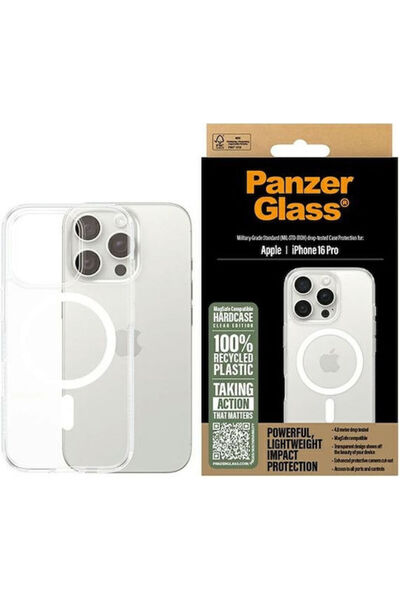 Panzer Glass PanzerGlass Σκληρό Πλαστικό Πίσω Κάλυμμα Λευκό (iPhone 16 Pro) 1...
