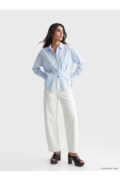 LC Waikiki Women's Shirred Shirt