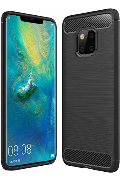 Techsuit Πίσω Κάλυμμα Σιλικόνης Μαύρο (Huawei Mate 20 Pro)