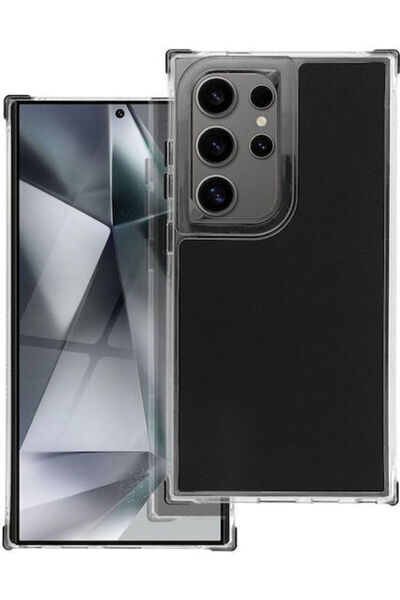 OEM Matrix Πίσω Κάλυμμα Πλαστικό / Σιλικόνης Μαύρο Galaxy S25 Edge