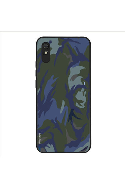 Other Θήκη Σειράς Στρατού Καμουφλάζ Sonique για Xiaomi Redmi 9a Redmi 9at Μπλ...