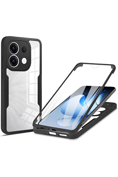 Techsuit ColorVerse 360 Πλήρης Κάλυψη Σιλικόνης Μαύρο (Oppo Reno13 - Techsuit...