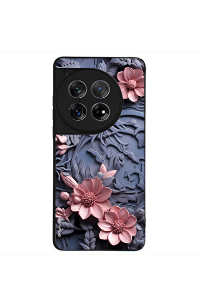 Other Θήκη Sonique Σειράς 3D Λουλουδιών για OnePlus 12 5G Ροζ 02