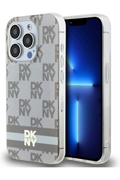 Dkny Πλαστικό Μπεζ Πίσω Κάλυμμα με Σχέδιο (iPhone 15 Pro Max) Κωδικός: DKHMP1...