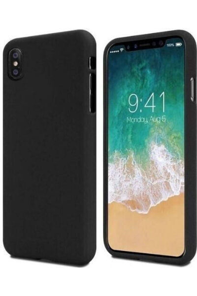 Mercury Husă spate moale din silicon, neagră (Galaxy A34)